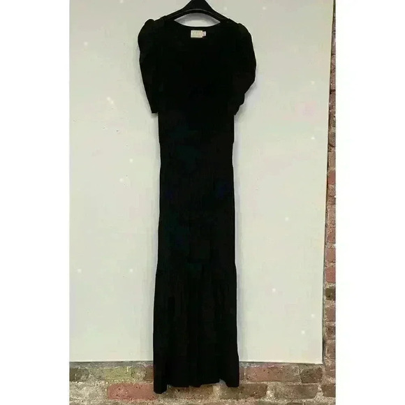 Nation LTD Thea Sweetheart Dress Black Size Extra Small - Picture 6 of 9